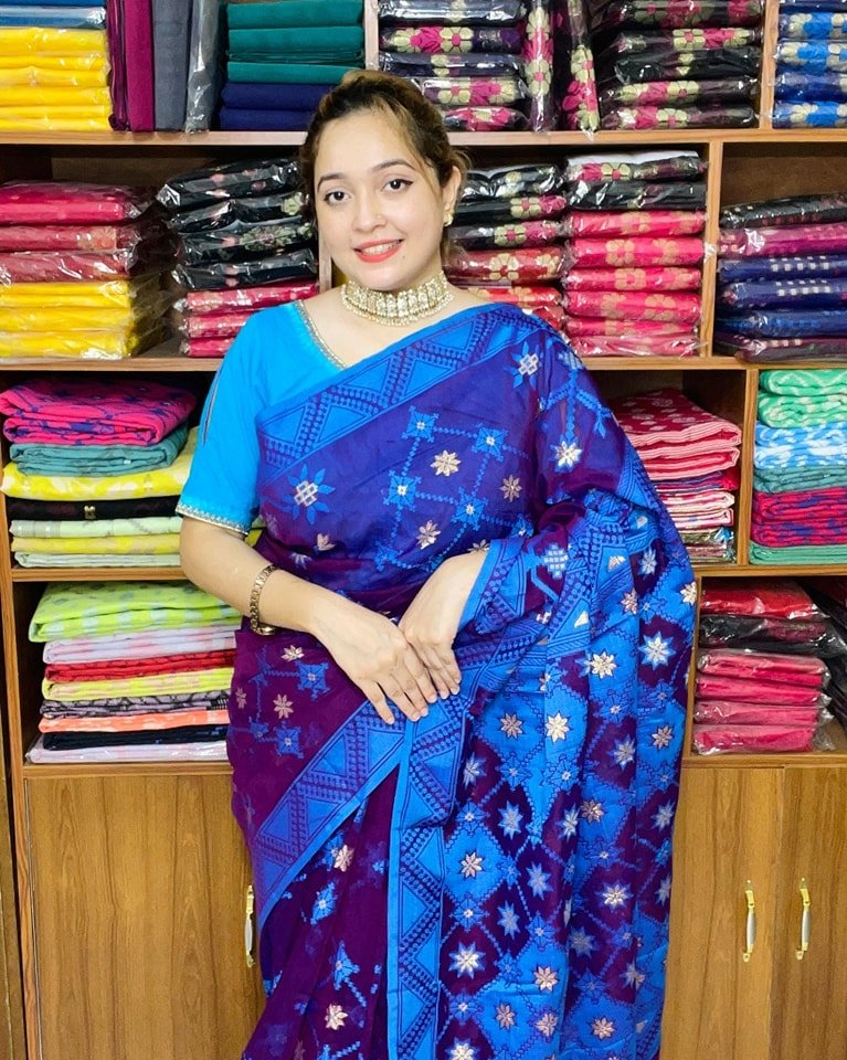 Half Silk Saree
