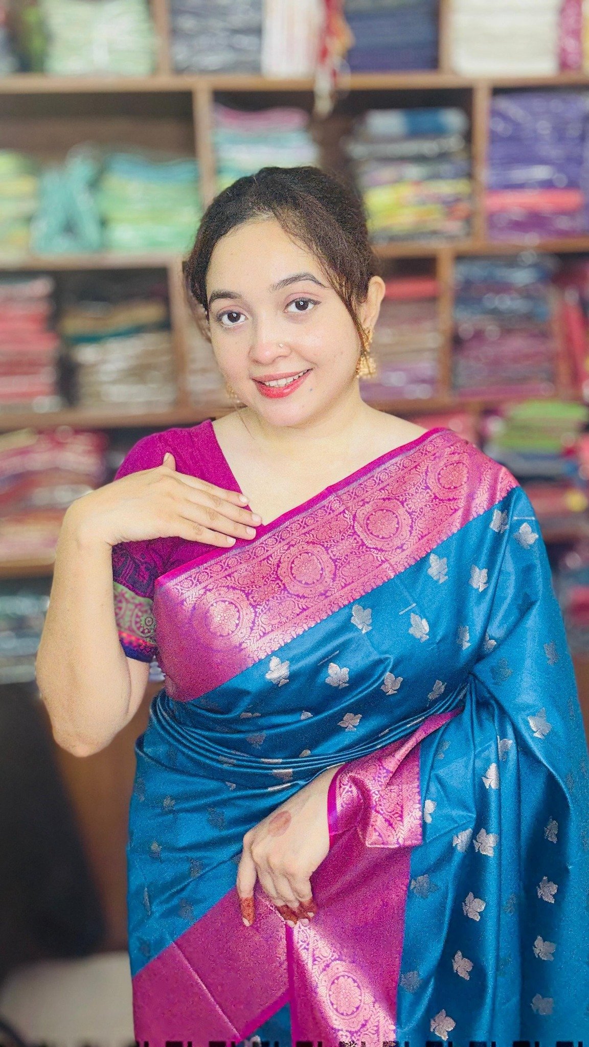 New Jori Soft Katan Saree